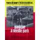 THE PANIC IN NEEDLE PARK French Movie Poster - 47x63 in. - 1971 - Jerry Schatzberg, Al Pacino