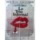 THE INFERNAL TRIO French Movie Poster - 47x63 in. - 1974 - Francis Girod, Romy Schneider