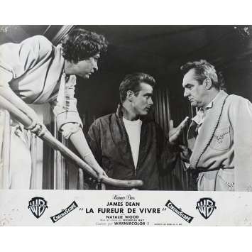 REVEL WITHOUT A CAUSE French Lobby Card N01 - 10x12 in. - 1955 - Nicholas Ray, James Dean