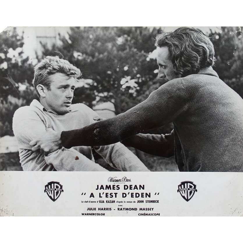 EAST OF EDEN French Lobby Card N01 - 10x12 in. - R1960 - Elia Kazan, James Dean