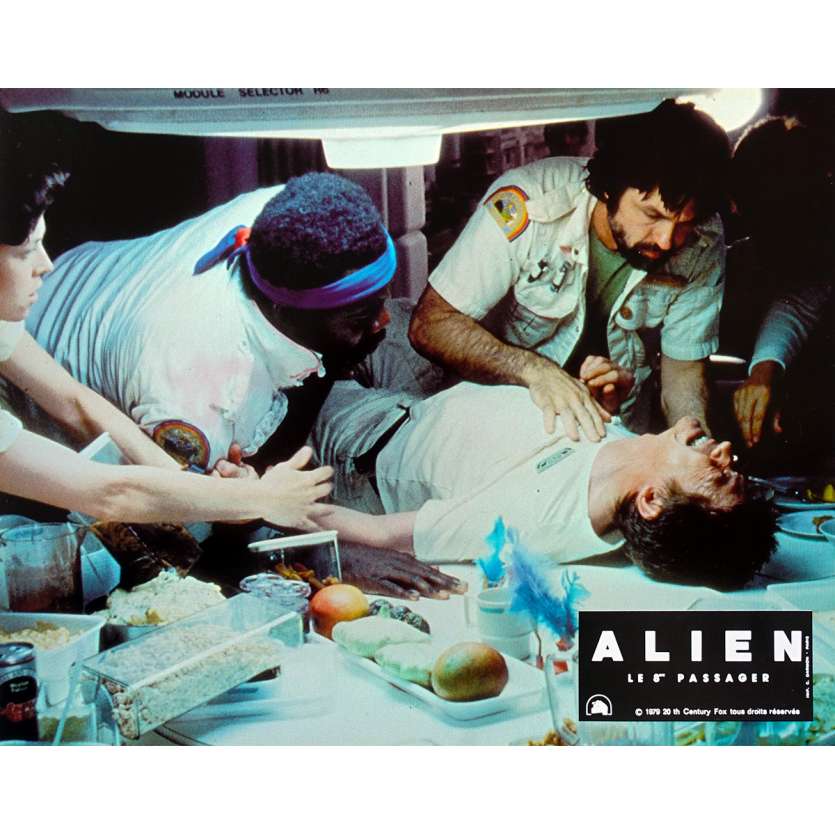 ALIEN French Lobby Card N02 - 9x12 in. - 1979 - Ridley Scott, Sigourney Weaver