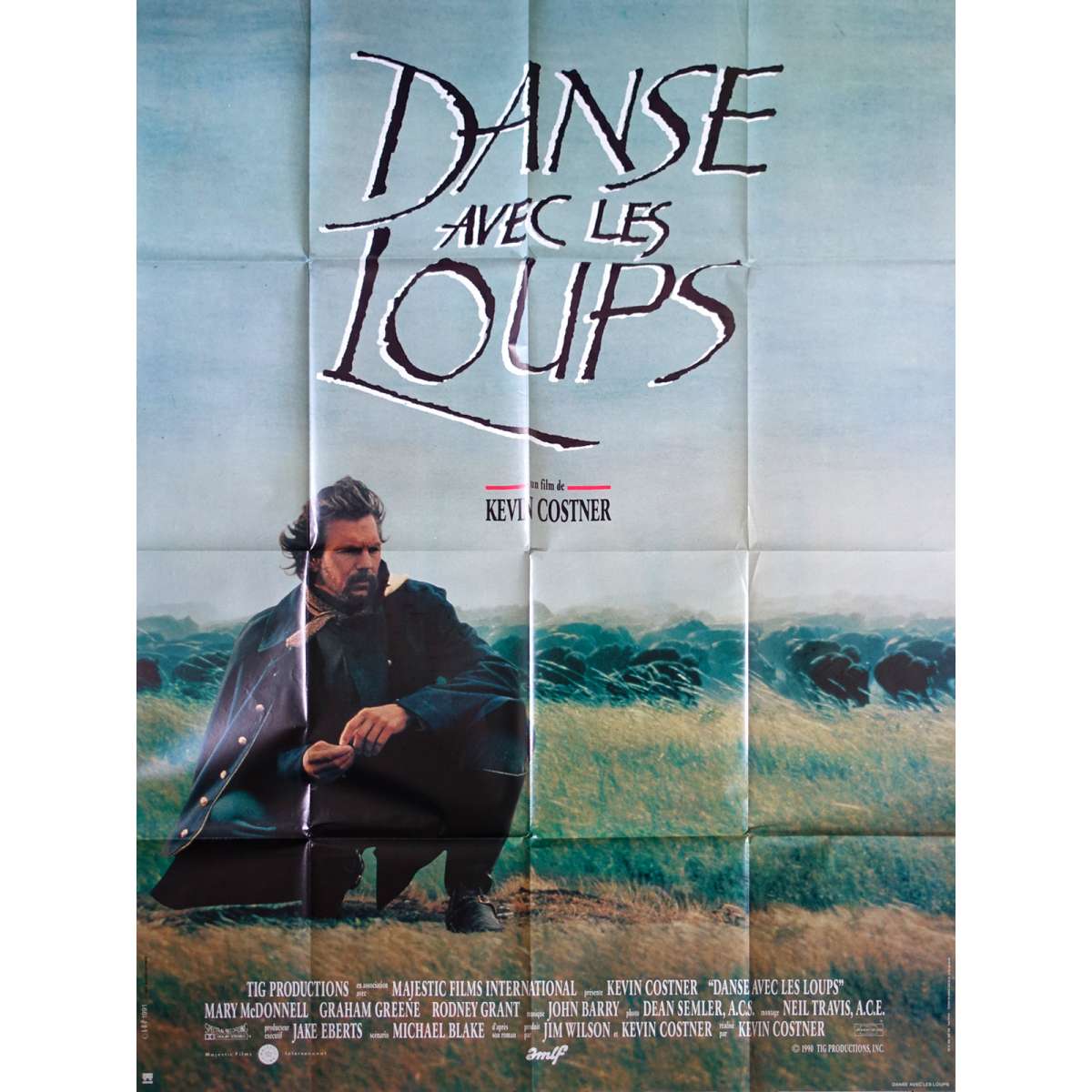 Affiche de DANSE AVEC LES LOUPS / DANCE WITH WOLVES