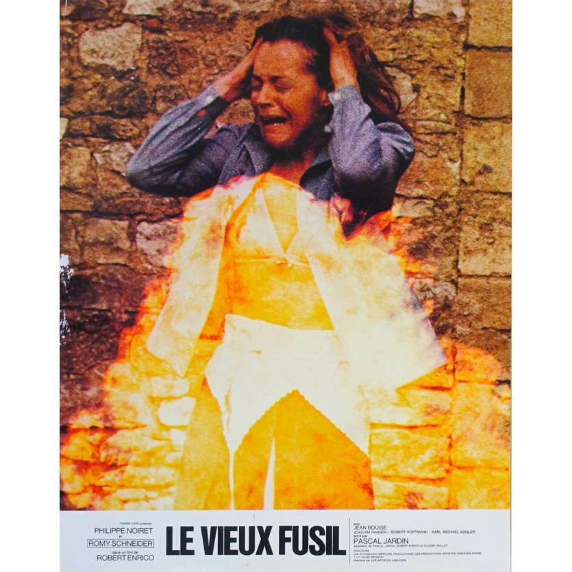 LE VIEUX FUSIL Photo de film N02 - 21x30 cm. - 1976 - Romy Schneider, Robert Enrico