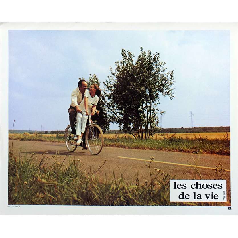 LES CHOSES DE LA VIE Photo de film N02 - 21x30 cm. - 1970 - Romy Schneider, Claude Sautet