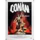 CONAN LE BARBARE Affiche de film  - 100x140 cm. - 1982 - Arnold Schwarzenegger, John Milius