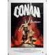 CONAN THE BARBARIAN Italian Movie Poster - 39x55 in. - 1982 - John Milius, Arnold Schwarzenegger