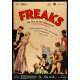 FREAKS Affiche de film - 100x140 cm. - R2010 - Wallace Ford, Tod Browning