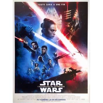 STAR WARS - L'ASCENSION DE SKYWALKER 9 IX Affiche de film Def. - 40x60 cm. - 2019 - Daisy Ridley, J.J. Abrams
