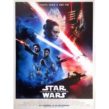 STAR WARS - THE RISE OF SKYWALKER IX 9 Original Movie Poster Def. - 15x21 in. - 2019 - J.J. Abrams, Daisy Ridley