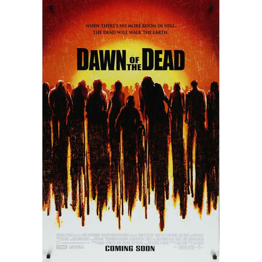 DAWN OF THE DEAD US Movie Poster - 27x40 in. - 2004 - Zack Snyder, Sarah Polley