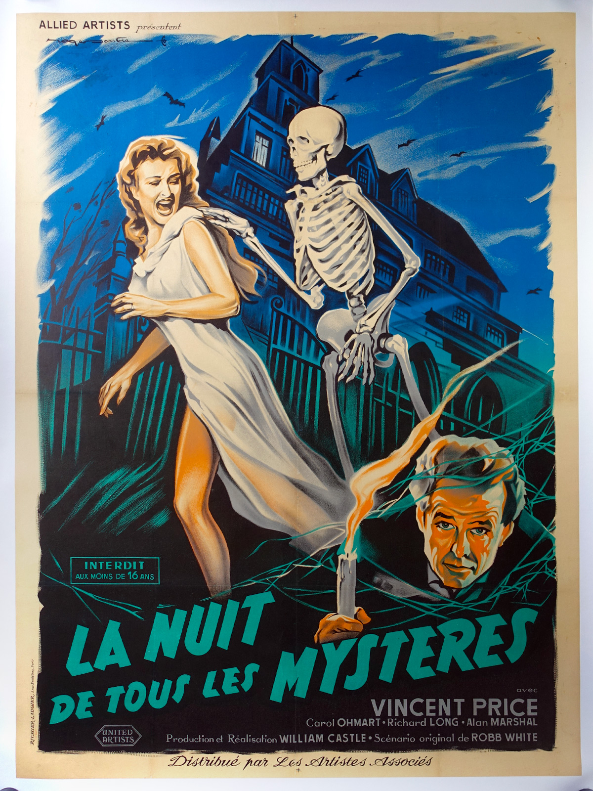 POSTER House on Haunted Hill Movie Poster