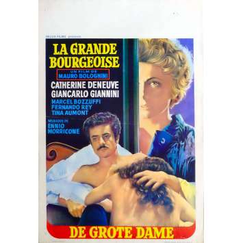 LA GRANDE BOURGEOISE Affiche de film 35x55 - 1974 - Catherine Deneuve, Mauro Bolognini