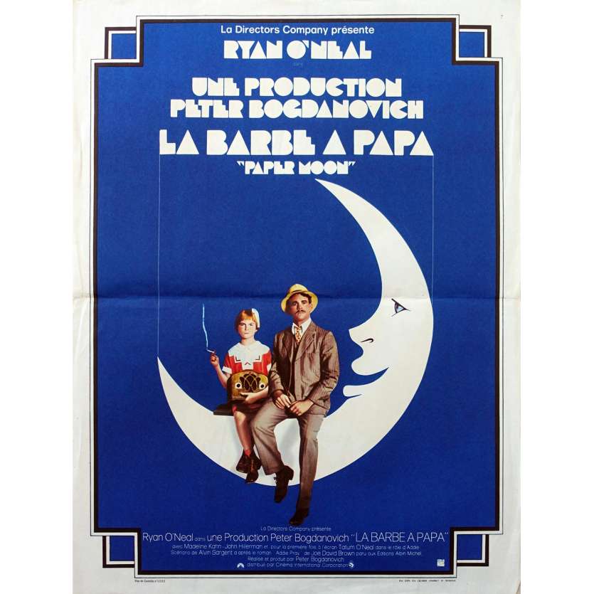 PAPER MOON Original Movie Poster - 15x21 in. - 1973 - Peter Bogdanovich, Ryan O'Neil