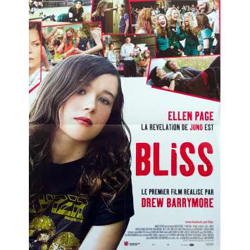 BLISS Affiche de film - 40x60 cm. - 2009 - Ellen Page, Drew Barrymore