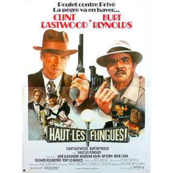 HAUTS LES FLINGUES Affiche de film - 40x60 cm. - 1984 - Clint Eastwood, Richard Benjamin