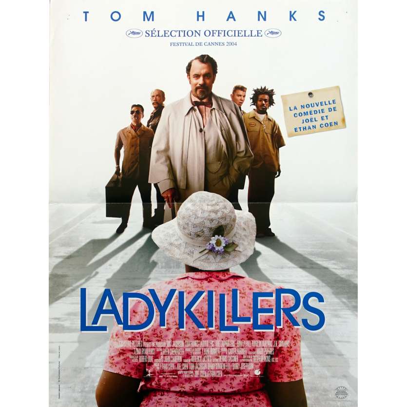 LADYKILLERS Affiche de film - 40x60 cm. - 2004 - Tom Hanks, Joel Coen