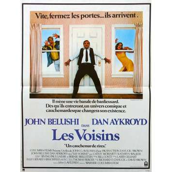 NEIGHBORS Original Movie Poster - 15x21 in. - 1981 - John G. Avildsen, John Belushi, Dan Aykroyd