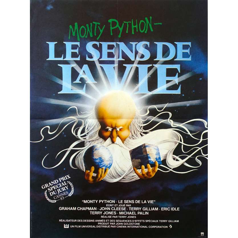 MONTY PYTHON - LE SENS DE LA VIE Affiche de film  - 40x60 cm. - 1983 - John Cleese, Terry Jones