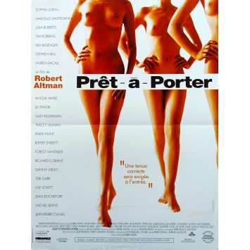 READY TO WEAR Original Movie Poster - 15x21 in. - 1994 - Robert Altman, Julia Roberts
