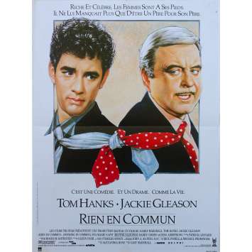 NOTHING IN COMMON Original Movie Poster - 15x21 in. - 1986 - Gary Marshall, Tom Hanks