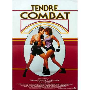 TENDRE COMBAT Affiche de film - 40x60 cm. - 1979 - Barbra Streisand, Ryan O'Neal, Howard Zieff