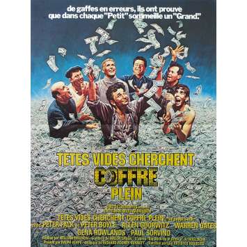 THE BRINK'S JOB Original Movie Poster - 15x21 in. - 1978 - William Friedkin, Peter Falk