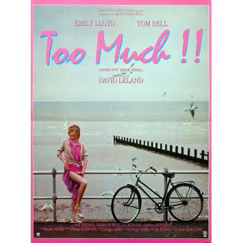 TOO MUCH Affiche de film - 40x60 cm. - 1997 - Emily Lloyd, David Leland