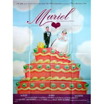MURIEL'S WEDDING Original Movie Poster - 47x63 in. - 1994 - P.J. Hogan, Toni Collette