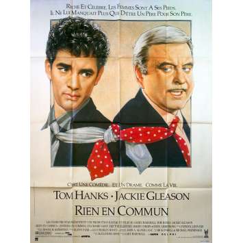 RIEN EN COMMUN Affiche de film - 120x160 cm. - 1986 - Tom Hanks, Gary Marshall