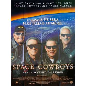 SPACE COWBOYS Affiche de film - 120x160 cm. - 2000 - Tommy Lee Jones, Donald Sutherland, Clint Eastwood