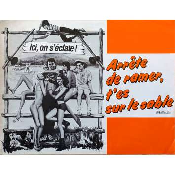 ARRETE DE RAMER T'ES SUR LE SABLE Synopsis - 21x30 cm. - 1979 - Bill Murray, Ivan Reitman ARRETE DE RAMER T'ES SUR LE SABLE Synopsis - 21x30 cm. - 1979 - Bill Murray, Ivan Reitman