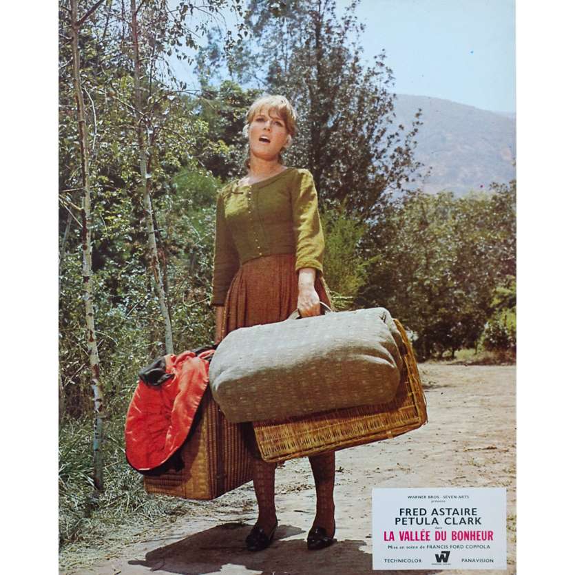 FINIAN'S RAINBOW Original Lobby Card  - 9x12 in. - 1968 - Francis Ford Coppola, Fred Astaire