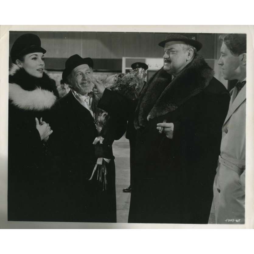 HOTEL INTERNATIONAL Photo de presse - 20x25 cm. - 1963 - Orson Welles, Anthony Asquith