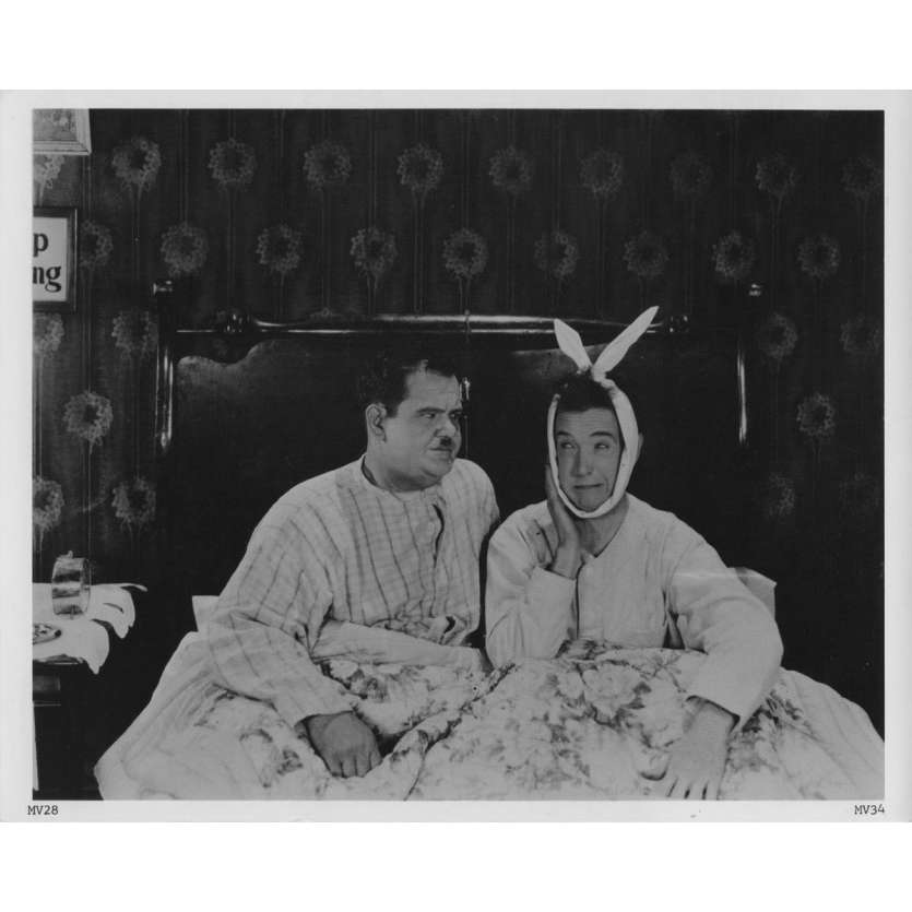 LAUREL ET HARDY Photo de presse  - 20x25 cm. - R1970 - Oliver Hardy, Stan Laurel
