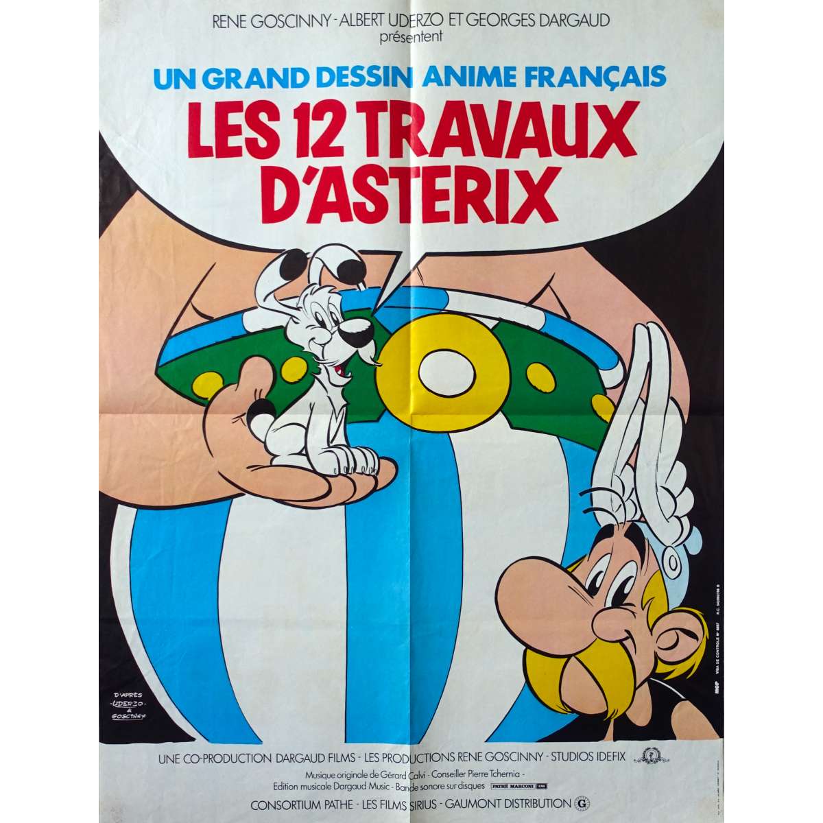 Les Douze Travaux D Astérix Streaming Affiche de LES DOUZE TRAVAUX D'ASTERIX / THE TWELVE TASKS OF ASTERIX