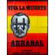 VIVA LA MUERTE Affiche de film - 120x160 cm. - 1971 - Anouk Ferjac, Fernando Arrabal
