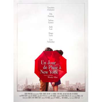A RAINY DAY IN NEW YORK Original Movie Poster - 15x21 in. - 2019 - Woody Allen, Timothée Chalamet, Elle Fanning A RAINY DAY IN NEW YORK Original Movie Poster - 15x21 in. - 2019 - Woody Allen, Timothée Chalamet, Elle Fanning