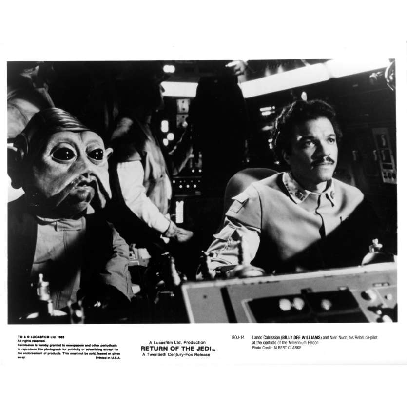 STAR WARS - THE RETURN OF THE JEDI Original Movie Still ROJ-14 - 8x10 in. - 1983 - Richard Marquand, Harrison Ford
