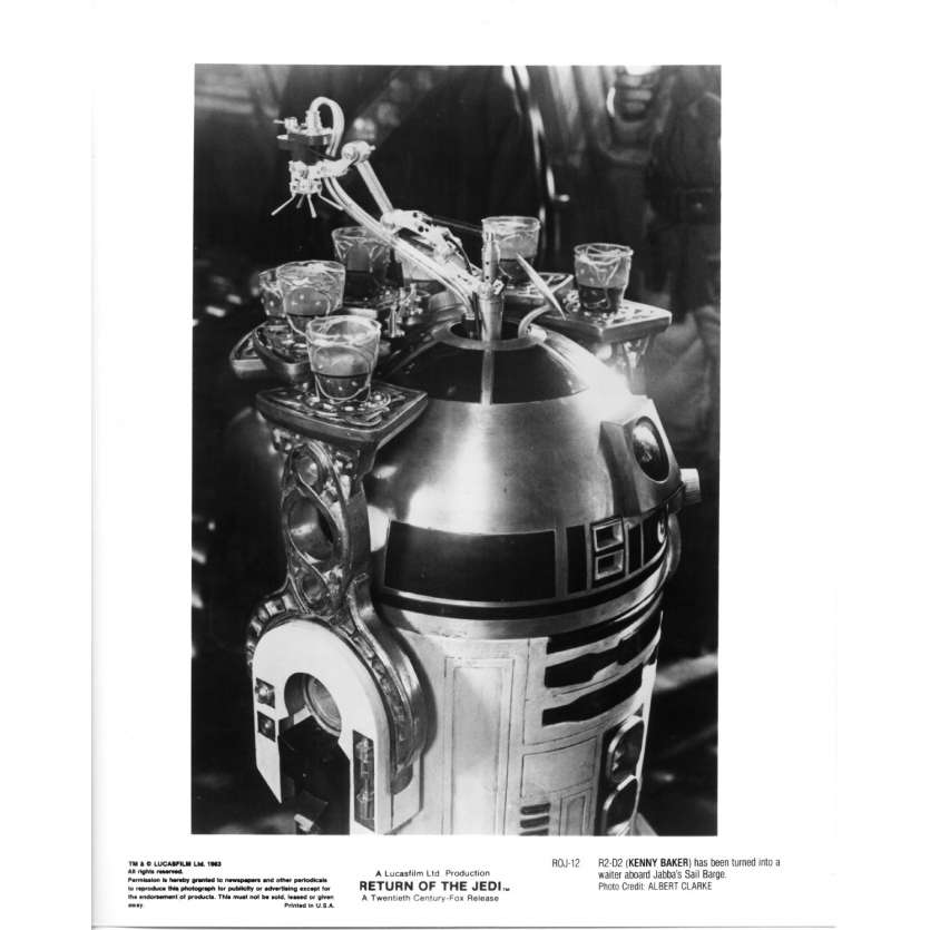 STAR WARS - THE RETURN OF THE JEDI Original Movie Still ROJ-12 - 8x10 in. - 1983 - Richard Marquand, Harrison Ford