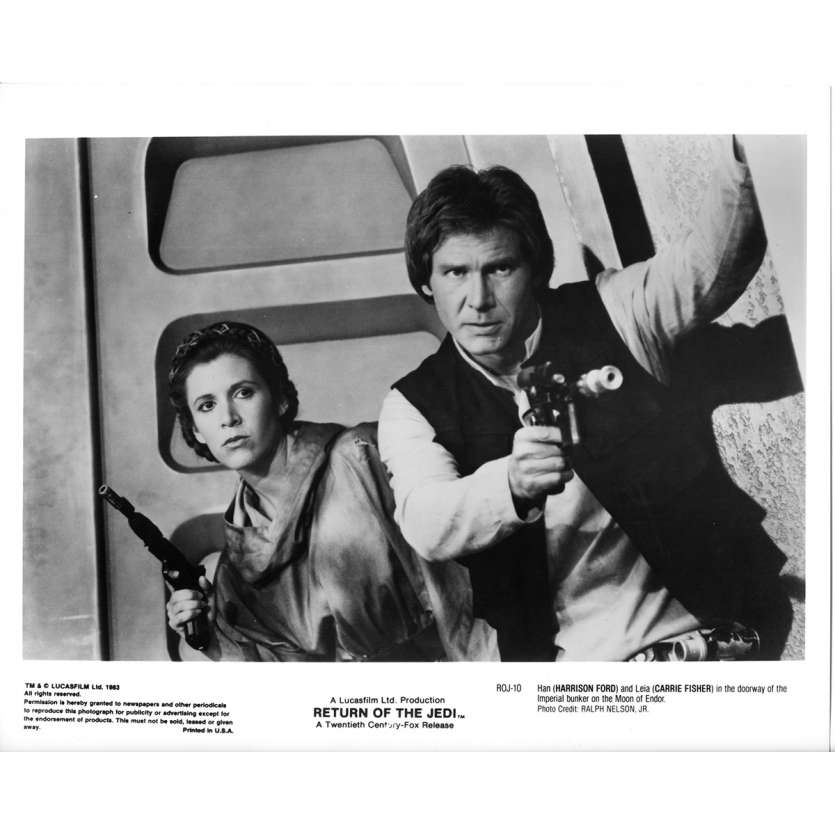STAR WARS - THE RETURN OF THE JEDI Original Movie Still ROJ-10 - 8x10 in. - 1983 - Richard Marquand, Harrison Ford