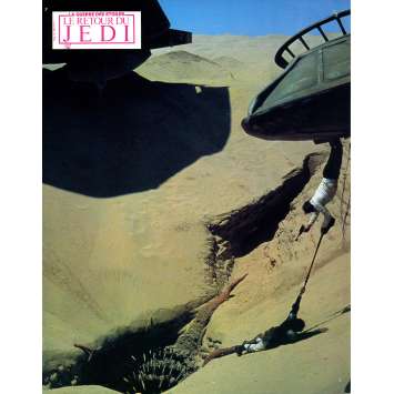 STAR WARS - THE RETURN OF THE JEDI Original Lobby Card N14 - 9x12 in. - 1983 - Richard Marquand, Harrison Ford