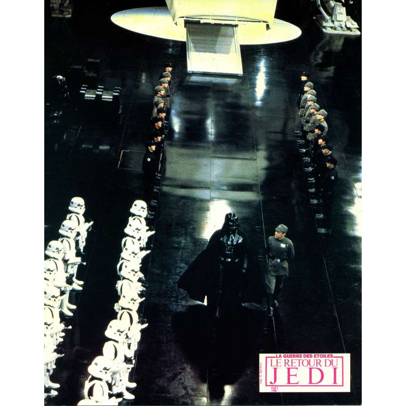 STAR WARS - THE RETURN OF THE JEDI Original Lobby Card N12 - 9x12 in. - 1983 - Richard Marquand, Harrison Ford