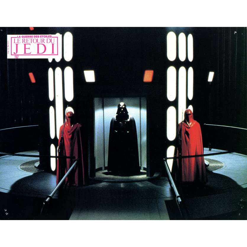 STAR WARS - THE RETURN OF THE JEDI Original Lobby Card N3 - 9x12 in. - 1983 - Richard Marquand, Harrison Ford