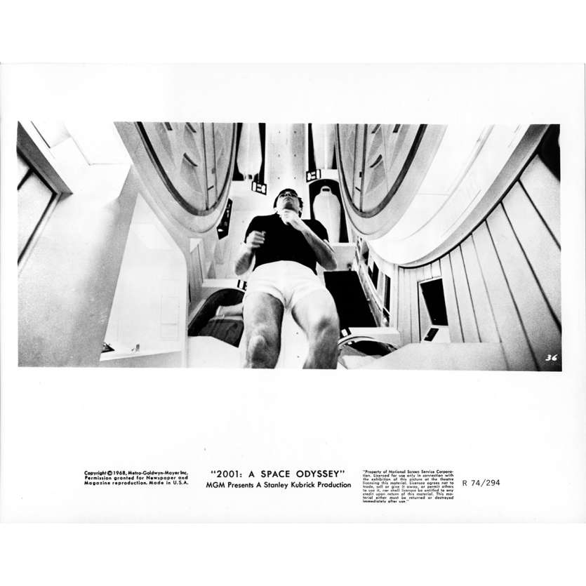 2001 A SPACE ODYSSEY Original Movie Still 036 - 8x10 in. - R1974 / 1968 - Stanley Kubrick, Keir Dullea