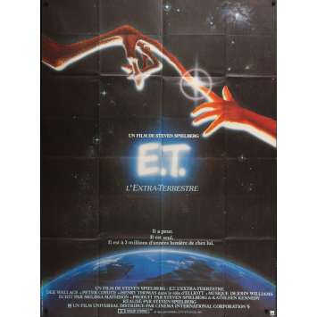 E.T. THE EXTRA-TERRESTRIAL Original Movie Poster - 47x63 in. - 1982 - Steven Spielberg, Dee Wallace E.T. THE EXTRA-TERRESTRIAL Original Movie Poster - 47x63 in. - 1982 - Steven Spielberg, Dee Wallace