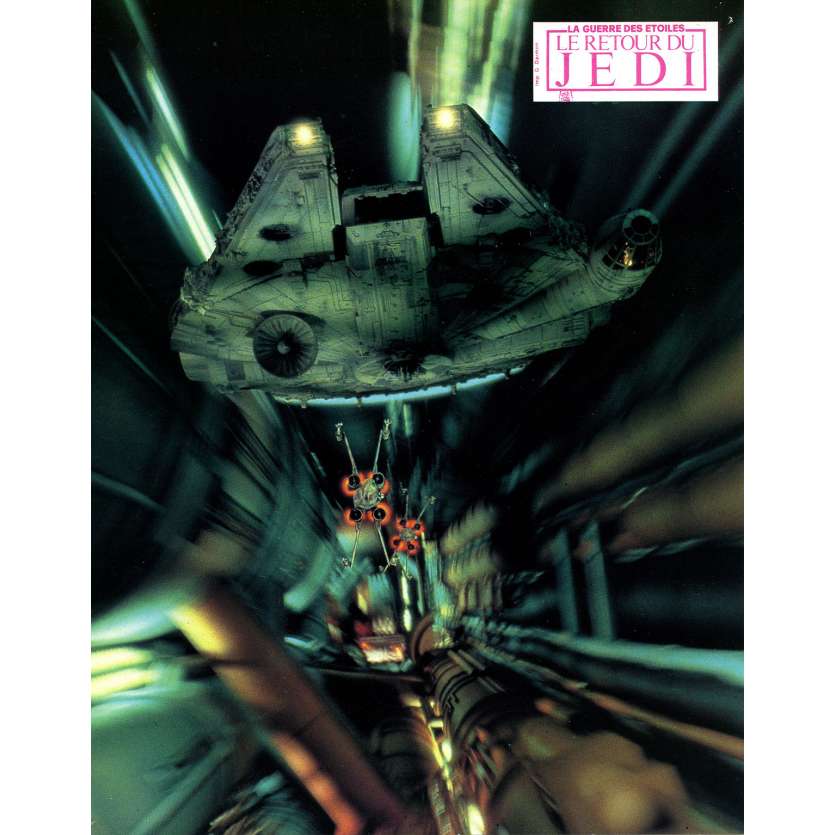STAR WARS - LE RETOUR DU JEDI Photo de film N9 - 21x30 cm. - 1983 - Harrison Ford, Richard Marquand