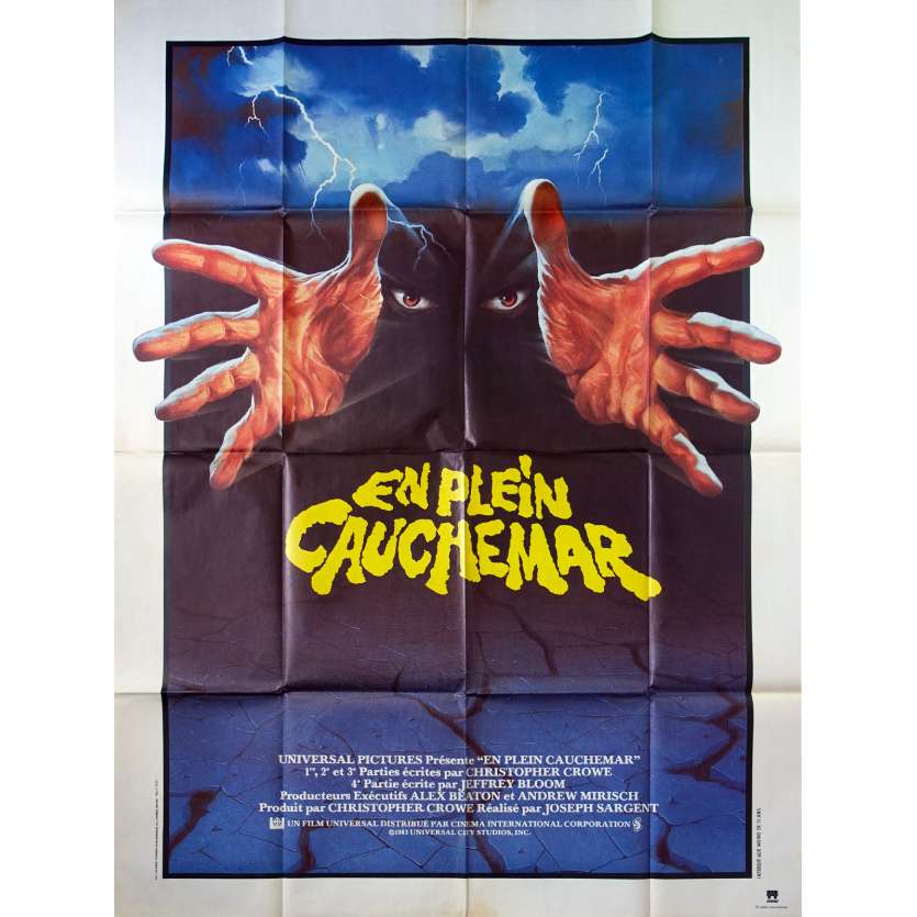 NIGHTMARES French Movie Poster - 1983 - Lance Henriksen