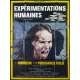 HUMAN EXPERIMENTS French Movie Poster 47x63 - 1980 - Gregory Goodell, Linda Haynes