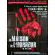 LA MAISON DE L'HORREUR Affiche de film 120x160 - 2000 - Geoffrey Rush