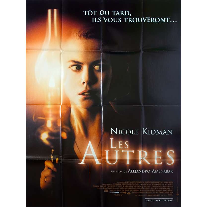 LES AUTRES Affiche de film 120x160 - 2001 - Nicole Kidman, Alejandro Amenabar